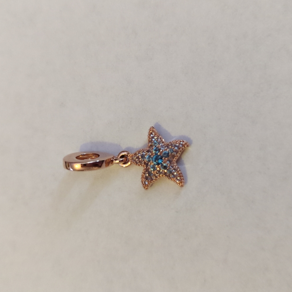 Pandora Sparkling Starfish Dangling Charm (only starfish)
